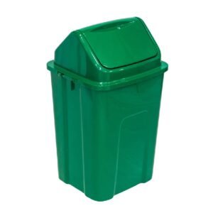Lixeira Basculante Coleta Seletiva 60L Verde(Vidros)