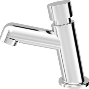 Torneira Para Lavatório Japi Pressmatic PVC Cromada 1170S