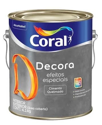 Decora Efeitos Especiais Cimento Queimado 4,1kg
