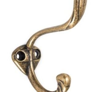 Cabide Ornamentado Ouro Velho