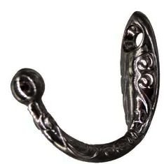 Cabide Ornamentado Prata Envelhecida