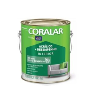 Coralar Acrílico Fosco Interiores 3,6l