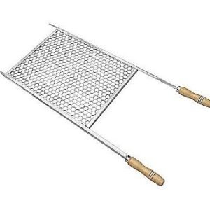 Grelha para churrasco Inox Ref; 117.1