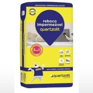 Reboco Antiumidade impermeável Weber Saco com 20kg