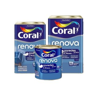 Renova Creme para Pintura Premium 3,6 litros Coral Branca