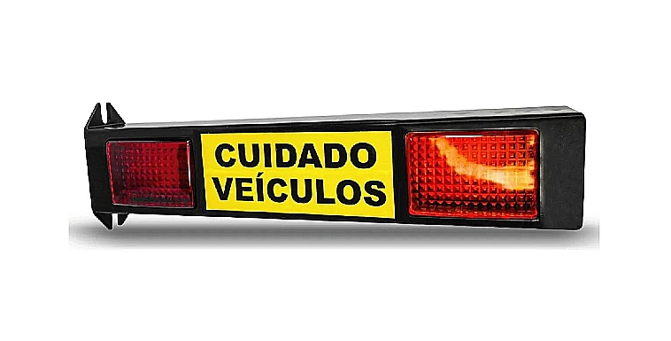 Sinalizador Veicular para Entrada e Saída