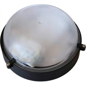 Tartaruga Plastica Preta Redonda VILLAPLAST