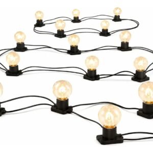 Varal de lampadas Festão 2 lampadas p/m com 10 mt