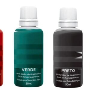 Corante para Tintas Base d’água Amarelo 50ml