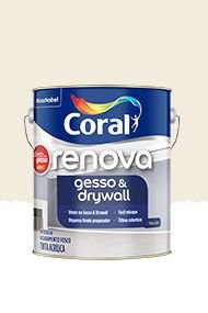Renova  Fosco 800ml Coral Branca