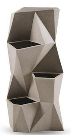 Vaso Japi Vertical Angolo Cimento