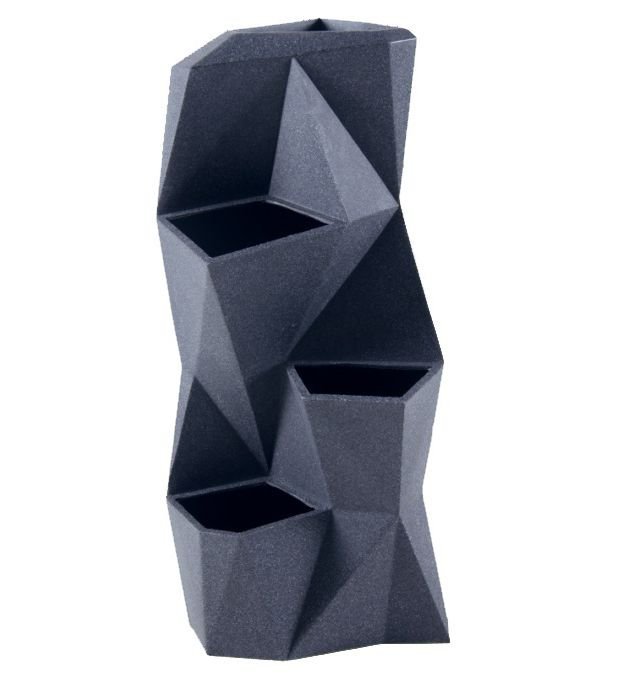 Vaso Japi Vertical Angolo Grafite