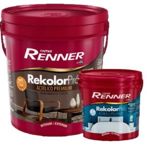 Rekolor Acrílico  Acetinado 3,6l Branco Ref. 1501 Renner