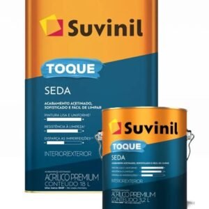 Suvinil Tinta Acr Toque de Seda Acetinada Branca 18lt