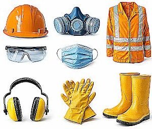 Produtos de EPI e promotores de Segurança