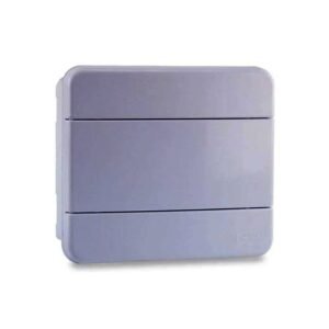 Caixa Distribuidor PVC 6-8 Disjuntores de Embutir