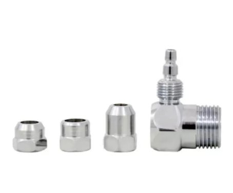 Adaptador 90° para Filtro 1/2 -1/4 5/16 3/8"
